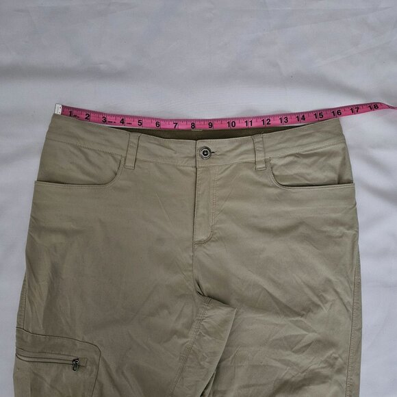 Patagonia Women's Tan/Khaki Quandary Convertible Hiking Pants Size 10 - Picture 8 of 11
